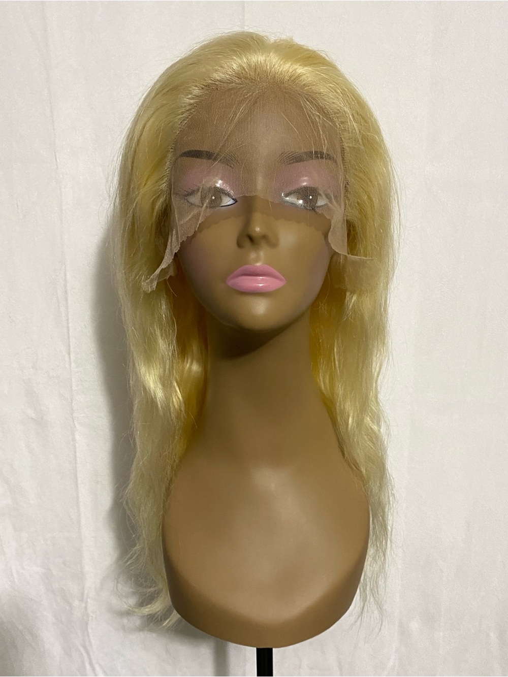 613 Blonde Body Wave Wig 13x6 Lace Frontal Wig 22 Inch Human Hair M/L Cap
